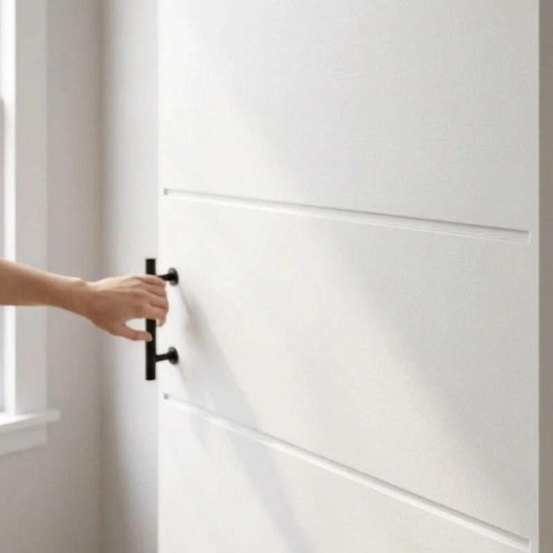 Du-Lush Barn Door | 930x2100mm | Track Kit Included - Image 4