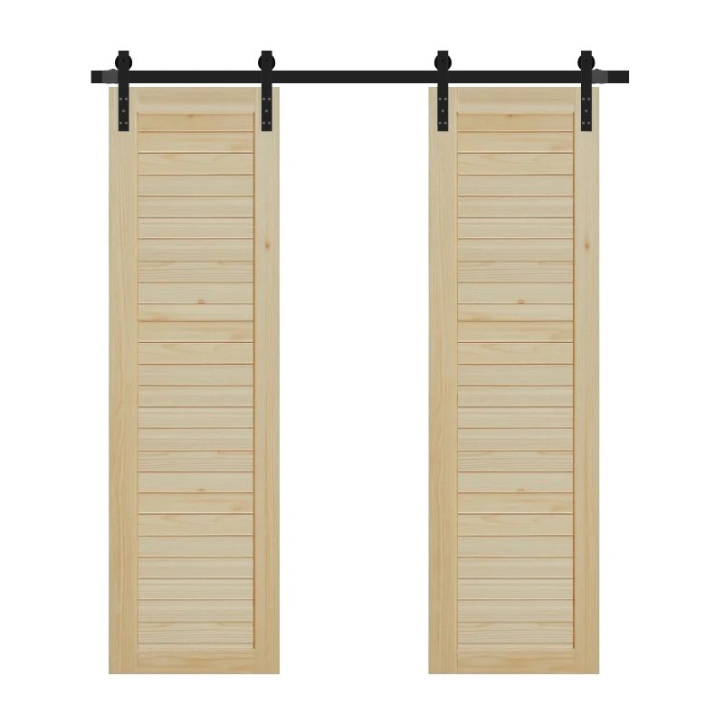 double horizontal barn door