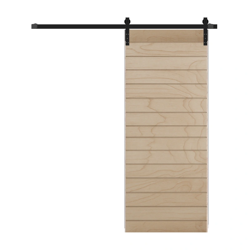 Horizontal Slat Sliding Barn Door