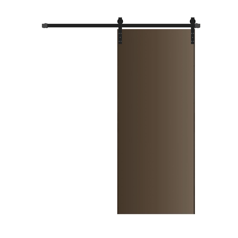 Flush Panel Raw Sliding Barn Door 930x2100mm