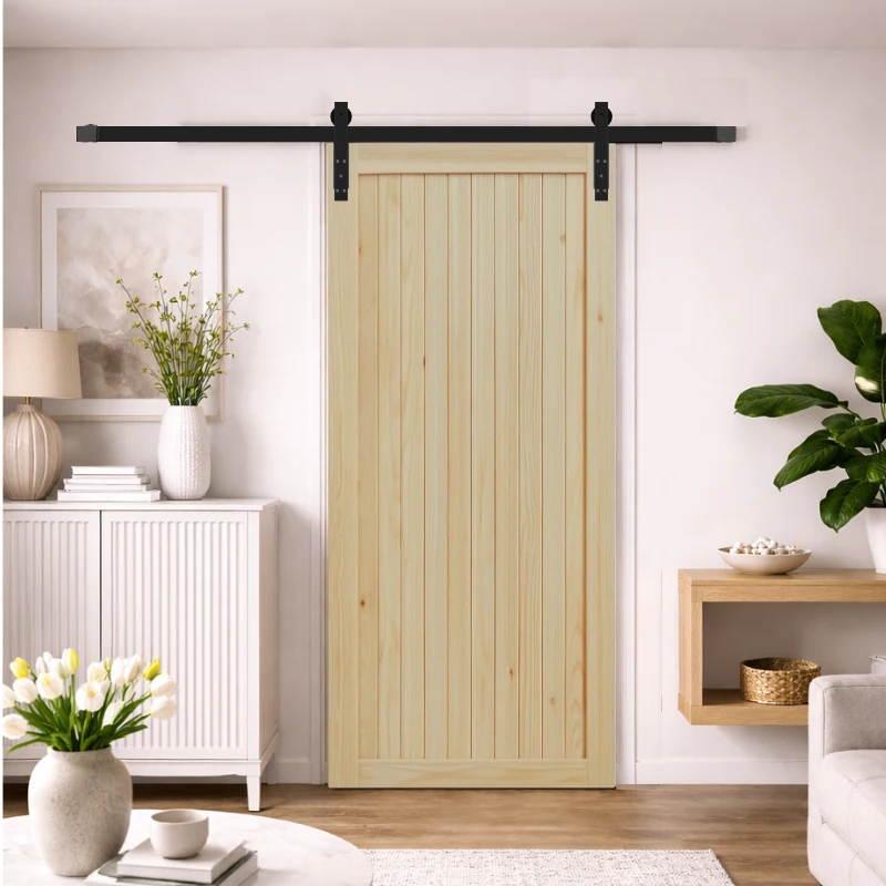 vertical slat barn door