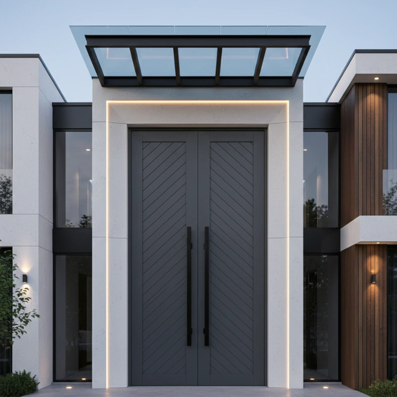 Exterior entry door project South Africa – durable door solution